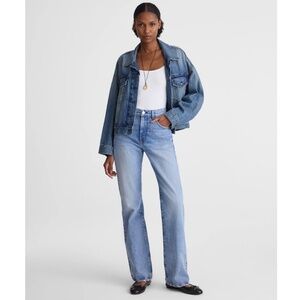 Madewell The Petite Relaxed Bootcut Jean, 27 Petite 27P Raebrook Wash